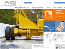 Tablet Screenshot of pamline.fr